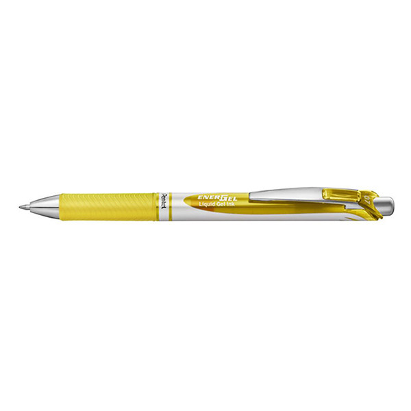 Pentel Energel BL77 stylo roller - jaune 018769 210369 - 1