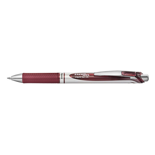 Pentel Energel BL77 stylo roller - rouge bordeaux 018744 210367 - 1