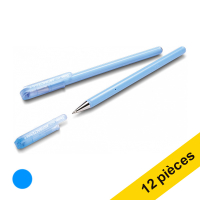 Offre : 12x Pentel BK77AB stylo à bille antibactérien - bleu