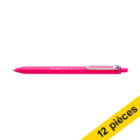 Offre : 12x Pentel iZee BX470 stylo à bille - rose