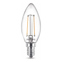 Philips E14 ampoule LED à filament bougie 1,4W (15W) 929002370101 LPH02423
