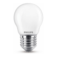 Philips E27 ampoule LED sphérique mate 2,2W (25W) - blanc chaud 929001345655 LPH02352
