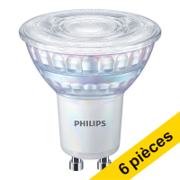 Offre: 6x Philips GU10 spot LED Classique verre dimmable 4W (50W)