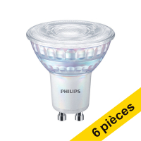 Offre : 6x Philips Classic GU10 spot LED verre dimmable 2700K 3W (35W)