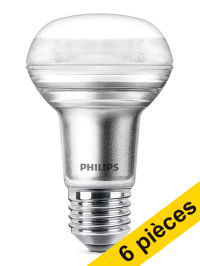 Offre : 6x Philips E27 ampoule LED réflecteur R63 2700K 3W (40W)