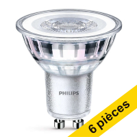 Offre : 6x Philips GU10 spot LED verre 2700K 2,7W (25W)