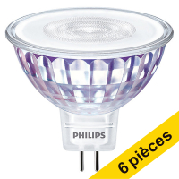 Offre : 6x Philips GU5.3 spot LED 2700K 7W (50W)