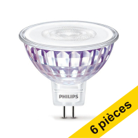 Offre : 6x Philips GU5.3 spot LED WarmGlow verre dimmable 5W (35W)