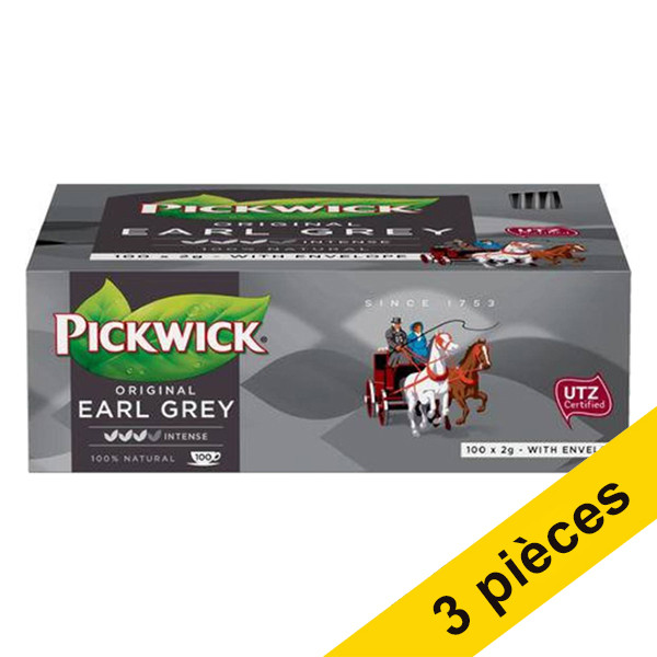 Pickwick Offre : 3x Pickwick Earl Grey thé (100 pièces)  404298 - 1