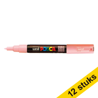 Offre : 12x POSCA PC-1MC marqueur peinture (0,7 - 1 mm conique) - rose clair