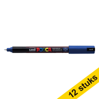 Offre : 12x POSCA PC-1MR marqueur peinture (0,7 mm ogive) - bleu foncé