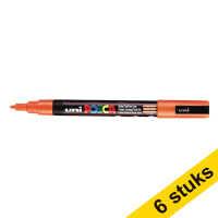 Offre : 6x POSCA PC-3M marqueur peinture (0,9 - 1,3 mm ogive) - orange foncé
