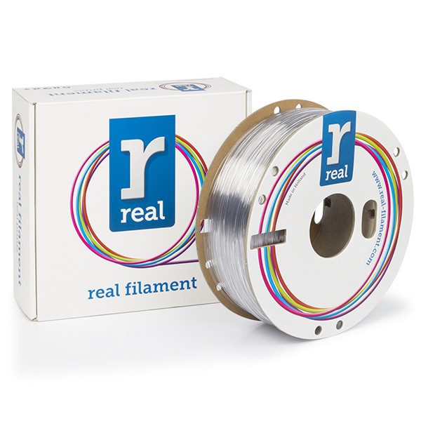 REAL filament 1,75 mm PETG 1 kg - transparent  DFP02217 - 1