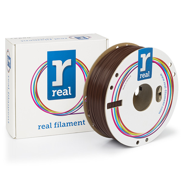 REAL filament 1,75 mm PLA 1 kg - marron  DFP02257 - 1