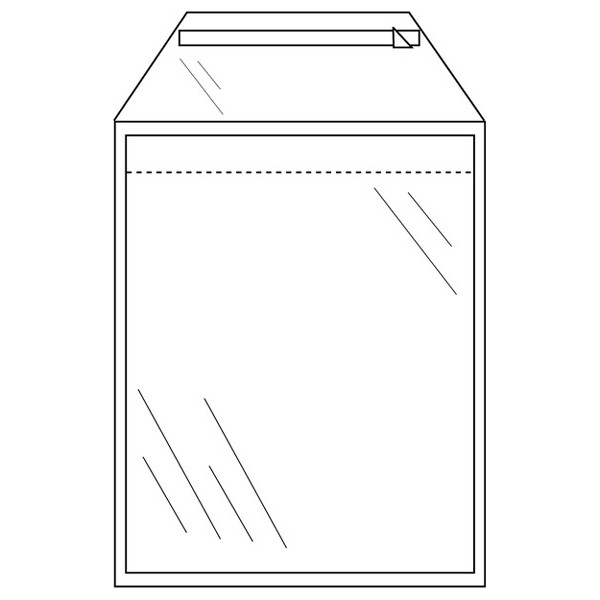 Raadhuis enveloppe de courrier interne transparente 235 x 310 mm - A4 autoadhésive (50 pièces) RD-315030-50 209339 - 1