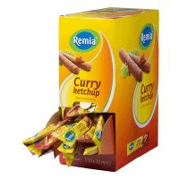 Remia Ketchup au curry bâtonnets 20 ml (150 pièces) 44768 423839