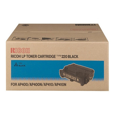 Ricoh 220 toner (d'origine) - noir 400943 400945 403057 074084 - 1