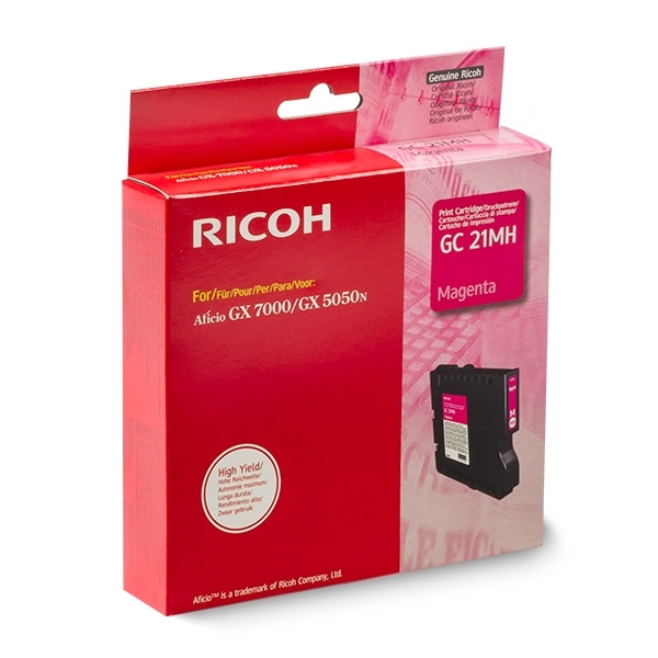 Ricoh GC-21MH cartouche d'encre haute capacité (d'origine) - magenta 405538 067044 - 1