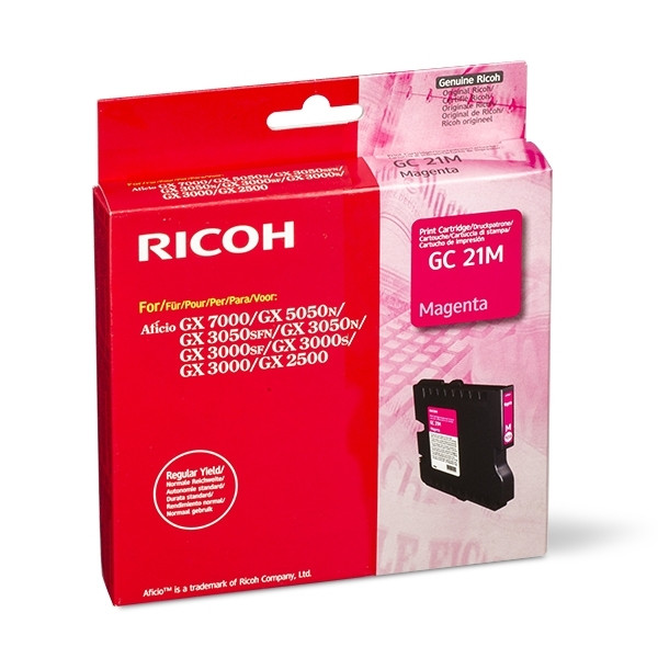 Ricoh GC-21M cartouche d'encre (d'origine) - magenta 405534 074892 - 1