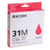 Ricoh GC-31M cartouche d'encre gel (d'origine) - magenta