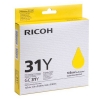 Ricoh GC-31Y cartouche d'encre gel (d'origine) - jaune