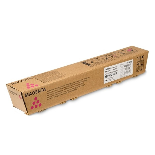 Ricoh MP C3503 toner magenta (d'origine) 841819 901776 - 1