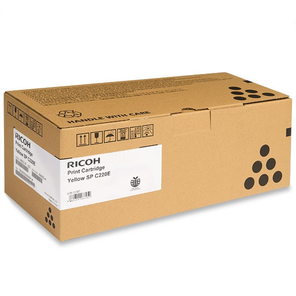 Ricoh SP-C220E toner (d'origine) - jaune 406055 406106 407643 074964 - 1