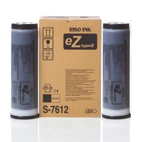 Riso S-7612E duopack (d'origine) - noir S-7612E 087054