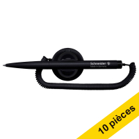 Offre : 10x Schneider Klick-Fix stylo de comptoir - noir