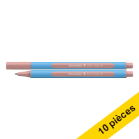 Offre : 10x Schneider Slider Edge Pastel stylo à bille - blush