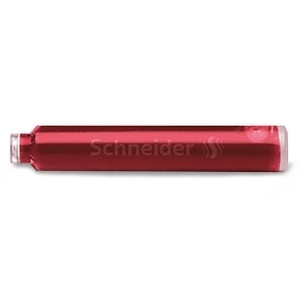 Schneider cartouches d'encre (6 pièces) - rouge S-6602 217140 - 1