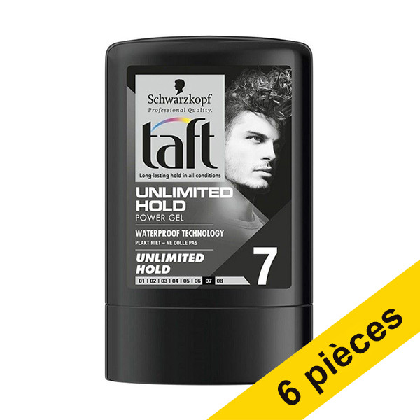 Schwarzkopf Offre: 6x Schwarzkopf Taft Unlimited Hold gel (300 ml)  SSC00161 - 1