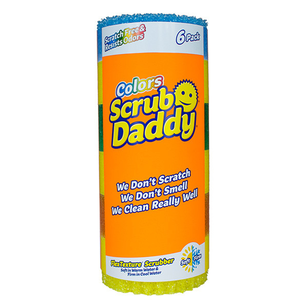 Scrub Daddy Colors éponges (6 pièces)  SSC01007 - 1