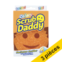 Scrub Daddy Offre : 3x Scrub Daddy Colors éponge - orange SSC00208 SSC00231