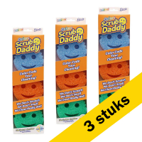Scrub Daddy Offre : 3x Scrub Daddy Colors éponge trois couleurs (3 pièces) SSC00211 SSC00229
