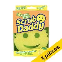 Scrub Daddy Offre : 3x Scrub Daddy Lemon Fresh éponge SSC00202 SSC00234