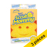 Scrub Daddy Offre : 3x Scrub Mommy Édition Spéciale éponge printemps fleur - jaune SSC00254 SSC01011