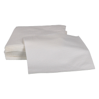 Serviette 1 couche (500 pièces) - blanc