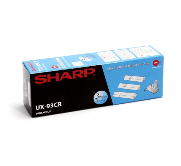 Sharp UX-93CR rouleau donneur 3 pièces (d'origine) UX-93CR 038915 - 1