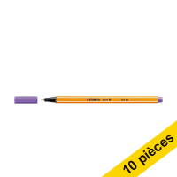 Offre : 10x Stabilo point 88 feutre à pointe fine - violet