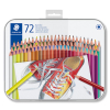 Boîte de 72 crayons feutre de couleur - double pointe - assortis -  staedtler 3200 - La Poste
