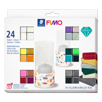 Staedtler Fimo effect pâte à modeler 25g (24 pièces) 8013C24-1 209653