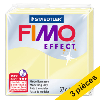 Offre : 3x Fimo effect pâte à modeler 57g - 105 vanille
