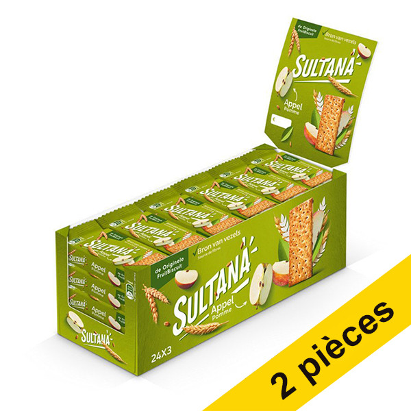 Sultana Offre : 2x Sultana Pomme individuel (24 pièces)  404397 - 1