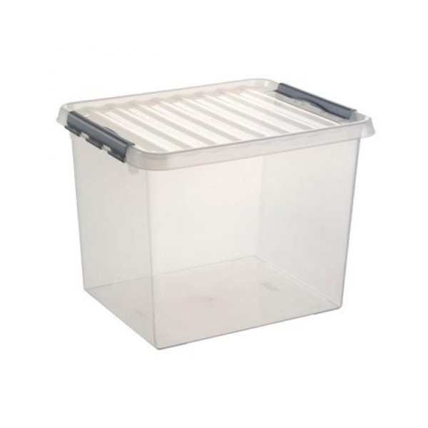 Boîtes de rangement transparentes Boîtes de rangement Fournitures de bureau Really  Useful Box boîte de rangement transparente 0,14 litre