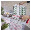 Sunware Q-line boîte de rangement transparente pour décorations de Noël 62 litres (116 boules de Noël) 83511605 216572 - 3