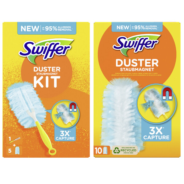 Swiffer Duster Kit (1 poignée + 15 lingettes)  SSW00567 - 1