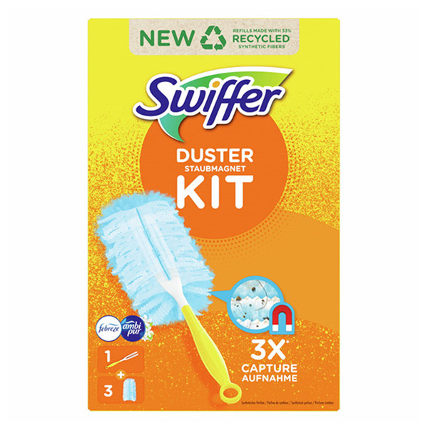 Swiffer Duster kit + 3 lingettes Ambi Pur  SSW00520 - 1