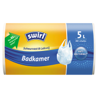 Swirl sac poubelle avec poignées salles de bains 5 litres (40 pièces)  SSW00108