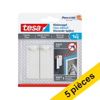 Offre : 5x Tesa clous adhésifs pour surfaces sensibles 1 kg (2 clous)